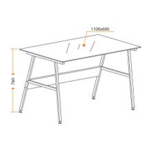 Tetchair Cтол GD-04, white (белый)