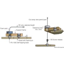 Osculati Restrain system recess mount behind the panel, 10.469.01