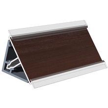 Скиф Плинтус для столешницы 3000х25х25 мм. № 135 матовый, цвет дуглас тёмный ID - 291609