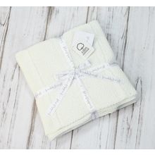 Плед Funnababy Capelli 75х110 см вязаный 9215(Кремовый)