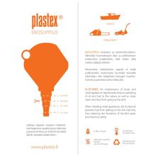 Plastex Воронка из пластмассы Plastex EKOsuppilo 7340