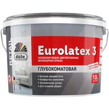 Dufa Retail Eurolatex 3 10 л белая