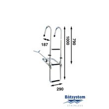 Batsystem Трап носовой Batsystem ST110SN 1050 x 290 мм 3 ступеньки