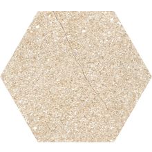 Codicer Basalt Hex 25 Cream Hexagonal 22x25 см