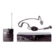 AKG Perception Wireless 45 Sports Set BD-A (530-560):радиосистема с порт.передатчиком, 4-8 каналов + микрофон с оголовьем C544L