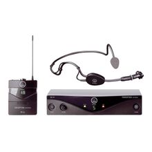 AKG Perception Wireless 45 Sports Set BD-A (530-560):радиосистема с порт.передатчиком, 4-8 каналов + микрофон с оголовьем C544L