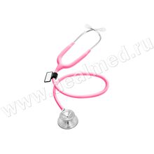 Облегченный стетоскоп Acoustica Deluxe (розовый), MDF, Китай