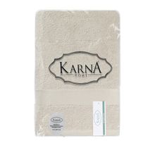 Салфетки махровые  "KARNA" AREL 30х50 см цвет бежевый