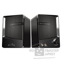 Oklick Колонки  OK-126 2.0 черный 6Вт портативные