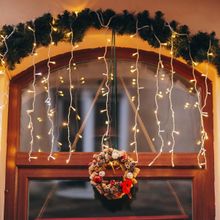 Eurosvet Гирлянда Eurosvet занавес 1,5*1м IP20 200-001 белый ID - 236206