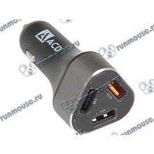 Зарядное устройство автомобильное ACD "ACD-C233-X3B", 3xUSB, черный (2400 мА) (ret) [140870]