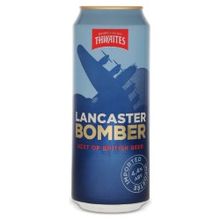 Пиво Твейтс Ланкастер Бомбер Канада, 0.500 л., 4.4%, светлое, железная банка, 24