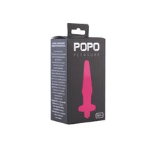 Розовая водонепроницаемая вибровтулка POPO Pleasure - 12,1 см. Розовый