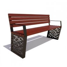 Скамейка парковая «ДРЕЗДЕН» (3,0 м)