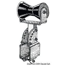Osculati Central keel roller 100 mm, 02.040.56
