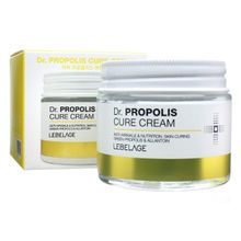 Антивозрастной питательный крем с Зеленым прополисом Lebelage Dr. Propolis Cure Cream 70мл