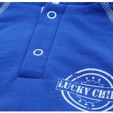 Lucky Child с капюшоном синяя