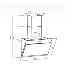 LEX Вытяжка Lex GLASS 600 BLACK