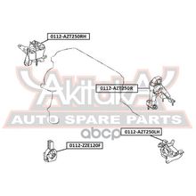 Подушка Двигателя | Прав | Toyota  Avensis ASVA арт. 0112AZT250RH