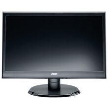 Монитор 18.5" AOC E950SWDAK Glossy-Black (LED, LCD, Wide, 1366x768, 5 ms, 170° 160°, 250 cd m, 20M:1, +DVI, +MM)