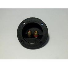 Терминал аудио круглый металл  на корпус Premier 1-727