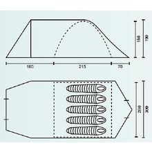 Палатка Campack Tent Camp Voyager 5