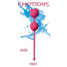 Розовые вагинальные шарики Emotions Foxy Розовый