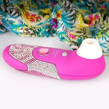 Womanizer Розовый стимулятор клитора Womanizer Crystal Dreams (розовый)