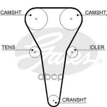 Ремень Грм Gates арт. 5567XS