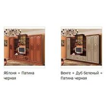 Стенка "Наполеон" компл.2 рис.2 МДФ мат, патина