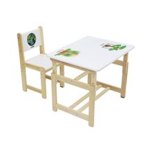 ПМ: Polini Комплект растущей детской мебели Polini kids Eco 400 SM 68х55 см