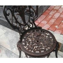 Комплект садовой мебели из литого алюминия бронза Duo