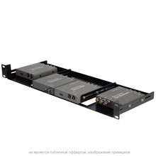 Телекоммуникационная стойка Connectronics 1U Rackmount для Blackmagic Mini Converters  BLACKRACK-1