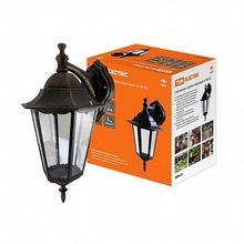 Светильник 6100-12 садово-парковый шестигранник, 100Вт, вниз, бронза |  код. SQ0330-0017 |  TDM