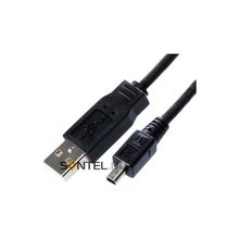 Кабель USB 2.0 AM Mini B 4pin (черный), 1.5 m K-615