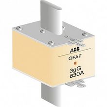 Предохранитель OFAF3H500 500A тип gG размер3, до 500В |  код. 1SCA022627R7080 |  ABB