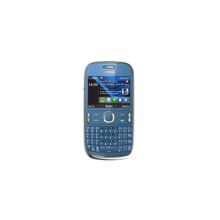 Nokia 302  синий моноблок 3g 2.4" wifi bt