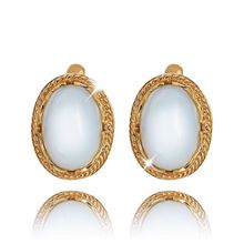 Серьги с лунным камнем (позолота), Magia di Natura (арт. 57788-3026)