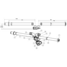 S2 Комплект раздельных труб D80 Protherm