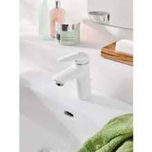 Eurostyle solid 23707LS3 белый смеситель Grohe для раковины