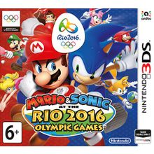 Mario &amp; Sonic at the Rio 2016 Olympic Games (3DS) английская версия
