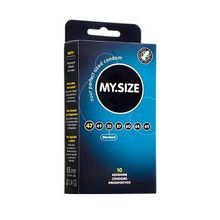 Презервативы MY.SIZE размер 47 - 10 шт. (прозрачный)
