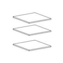 Модули SbkHome Кантри Доп.полки в 3-х дв.шкаф узкие