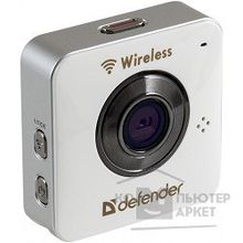 Defender гибридная WiFi камера Multicam WF-10HD white совмещает в себе возможности IP web-камеры и видеорегистратора,поддерживает прямую беспроводную связь с ПК,ноутбуком,планшетом и смартфоном 63901