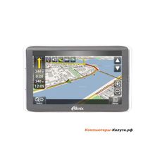 Портативный GPS навигатор RITMIX RGP-591 5, 800x480, 128 Мб ОЗУ, 4 Гб ПЗУ, micro SD, SiRF Atlas V, аккумулятор 1100 мАч, Навител 5.0 Вся Россия + Бел