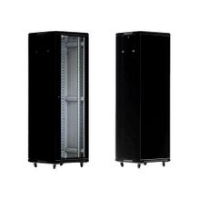 Шкаф напольный KRAULER KRC6632 19", 32U, 600х600x1610мм, без дверей, чёрный