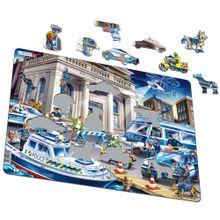 LARSEN Полицейские машины 42 дет