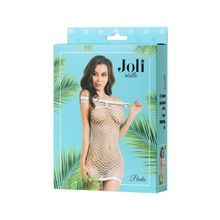 Пикантное платье-сетка Joli Punta L-XL Белый