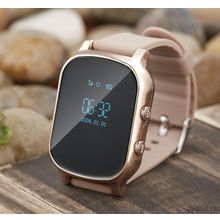 Часы с трекером Smart GPS Watch T58 GW700  цвет золото