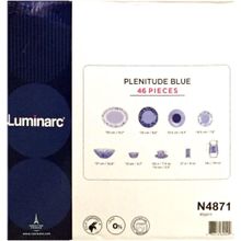 Столовый сервиз Luminarc PLENITUDE BLUE 46 предметов 6 персон ОАЭ N4871